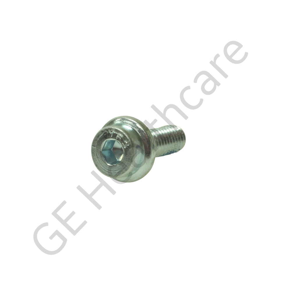 Screw M4-0.7 x 12 Flanged Head Socket Cap Steel, Zinc Plated Screw M4-0.7 x 12 Flanged Head Socket Cap Steel, Zinc Plated