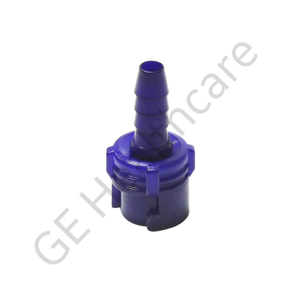 Coupling Inline Blue BCG Body Half 4mm Hose Barb Coupling Inline Blue BCG Body Half 4mm Hose Barb