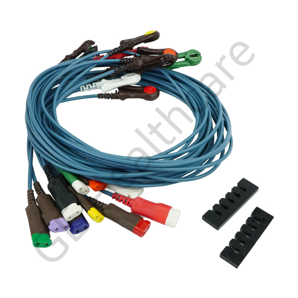 ECG Leadwire set, 10-lead, shielded, 91 cm/36 in, 3/pack ECG Leadwire set, 10-lead, shielded, 91 cm/36 in, 3/pack