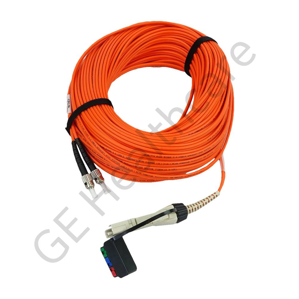 Cable Fiber Optic Straight Tip to (FDDI) Duplex 100ft Cable Fiber Optic Straight Tip to (FDDI) Duplex 100ft