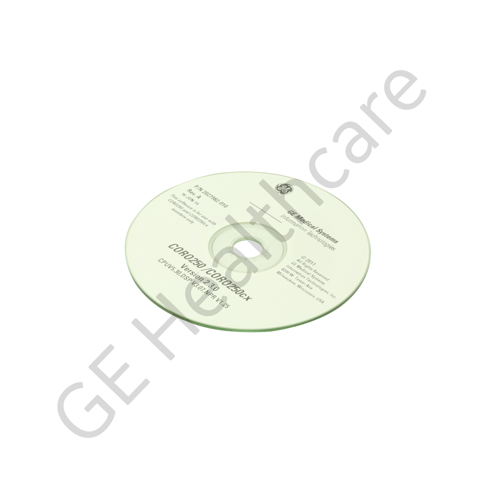 Coro 250Cx Software CD Kit Coro 250Cx Software CD Kit