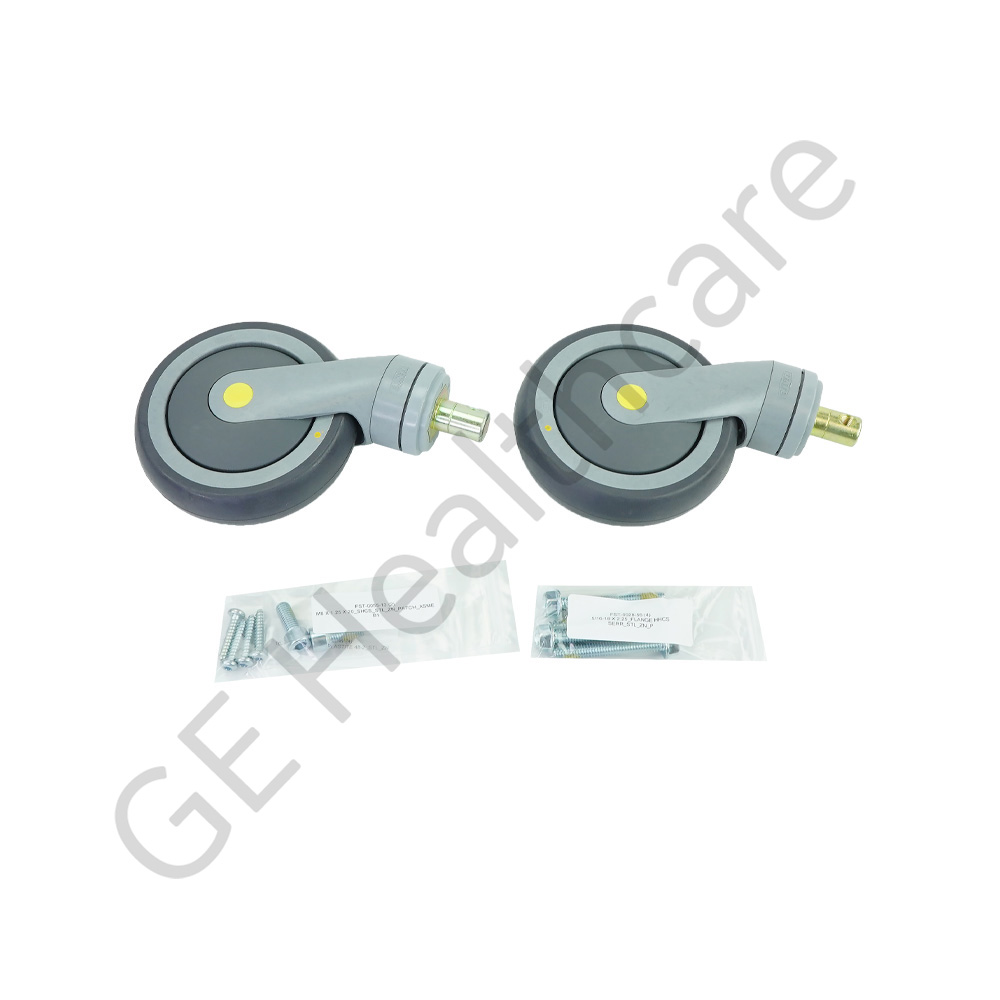 2 Swivel Conductive Caster Kit without Brakes 2 Swivel Conductive Caster Kit without Brakes