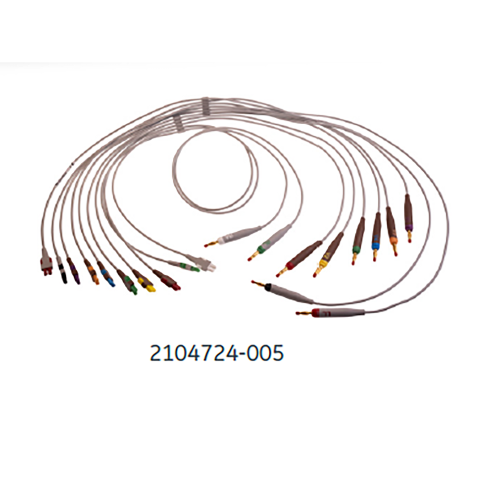 ECG Leadwire Set - Base 10 - Banana - AHA, 1/pack