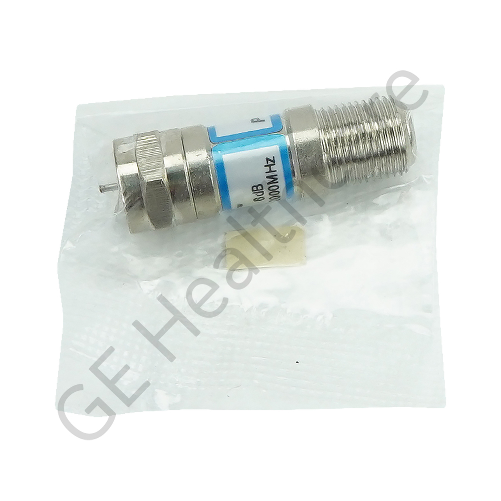 Attenuator -6 2 DB with F Connector at 400MHz Attenuator -6 2 DB with F Connector at 400MHz