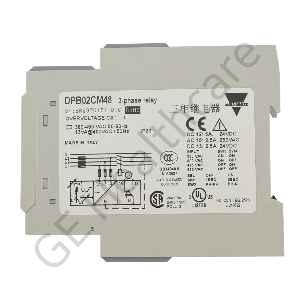 Coolix 4000 Phase Loss Relay Lytron PN 230-0932 Coolix 4000 Phase Loss Relay Lytron PN 230-0932