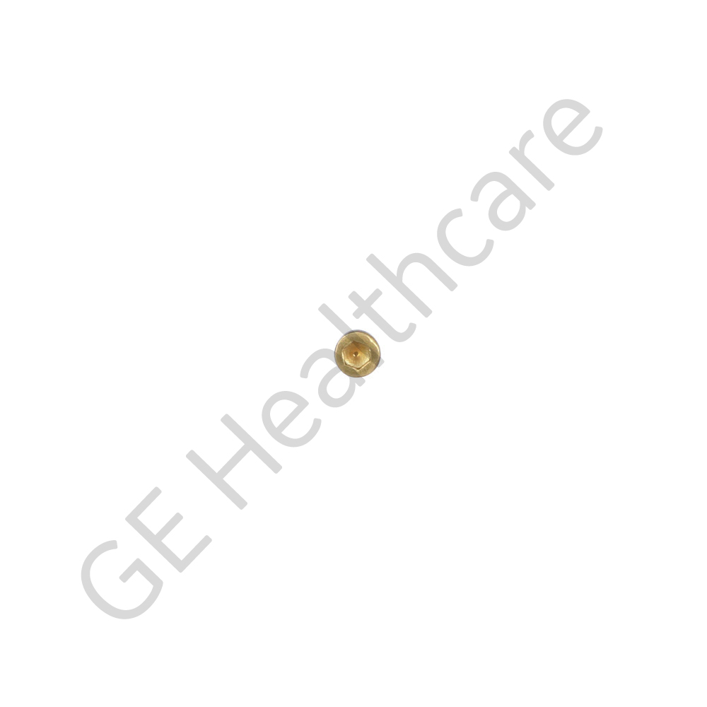 Hexagonal Socket Head Screw in 8-32 x 3 By 8 Brass Hexagonal Socket Head Screw in 8-32 x 3 By 8 Brass