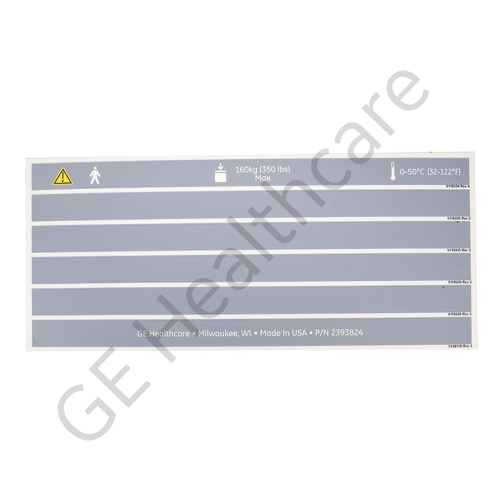 TRAD Back Cover Label Set TRAD Back Cover Label Set