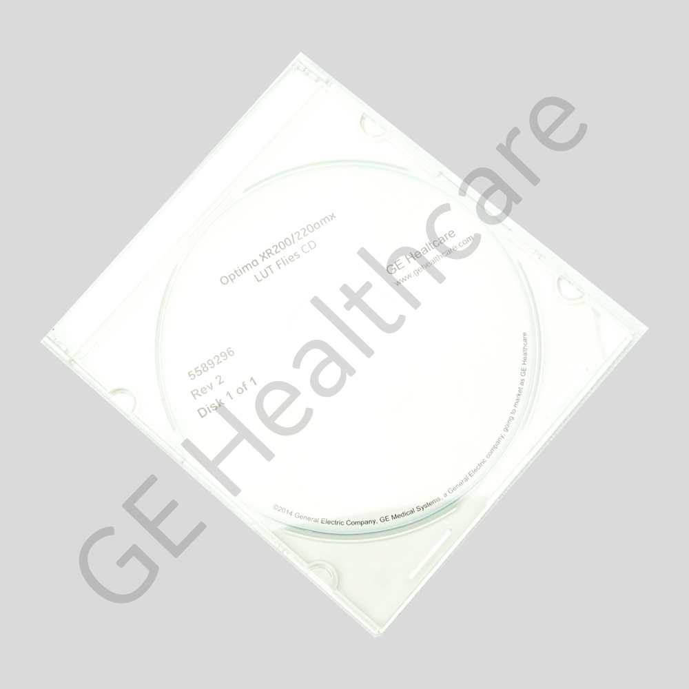 CD or DVD Containing the LUTs for the Optima CD or DVD Containing the LUTs for the Optima