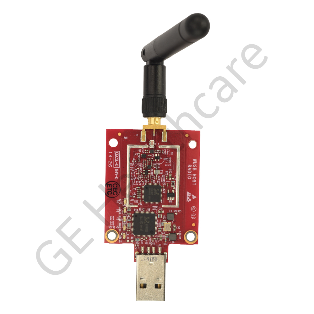 Assembly of Wireless USB Host Radio Board and Anatel Label 5661227-R Assembly of Wireless USB Host Radio Board and Anatel Label 5661227-R