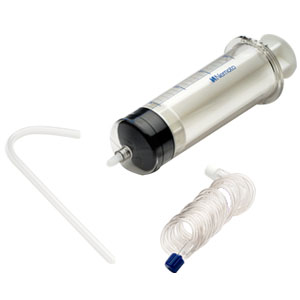 Nemoto Syringe Pack 200ml Syringe w/ J-Tube & 60" Coiled Tubing