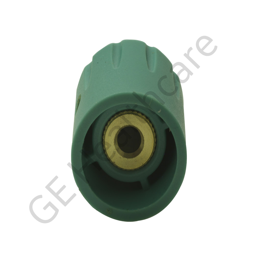 Knob 4.76 Diameter Shaft with SYM Soft Teal Mechanical Knob 4.76 Diameter Shaft with SYM Soft Teal Mechanical