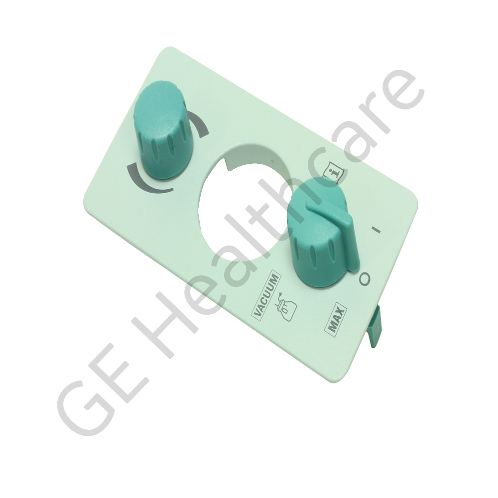 Panel Suction Control Assembly Light Gray, Teal Gray Panel Suction Control Assembly Light Gray, Teal Gray