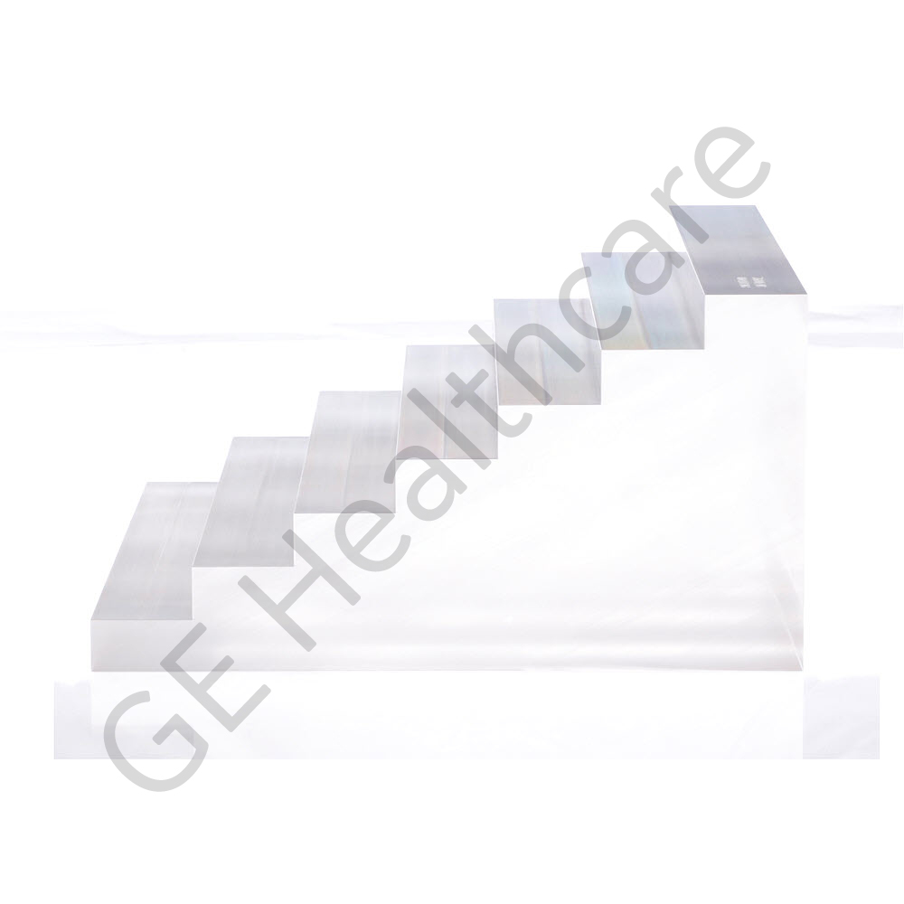 Acrylic Step Block - Primary Calibrator Acrylic Step Block - Primary Calibrator